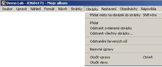 Nabídka - Obrázky